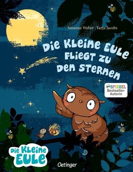 Die kleine Eule fliegt zu den Sternen