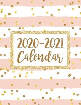 2020-2021 Calendar: 2 Year Jan 2020 - Dec 2021 Daily Weekly Monthly Calendar Planner For To Do List Academic Schedule Agenda Logbook Or St