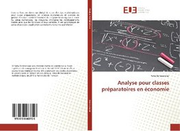 Analyse pour classes préparatoires en économie