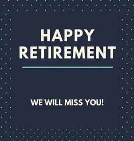 Happy Retirement Guest Book (Hardcover)