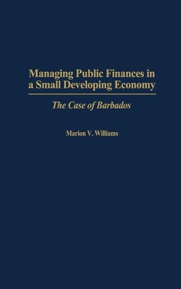 Managing Public Finances in a Small Developing Economy