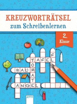 Kreuzworträtsel zum Schreibenlernen. 2. Klasse