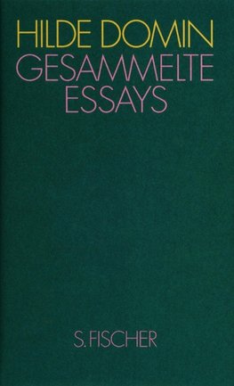 Gesammelte Essays