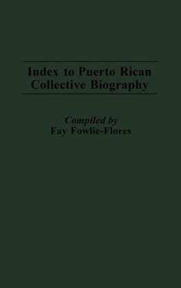 Index to Puerto Rican Collective Biography.