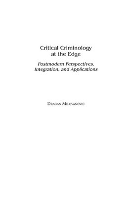 Critical Criminology at the Edge