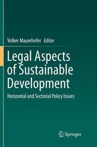 Legal Aspects of Sustainable Development