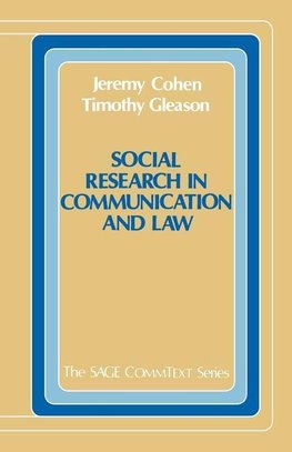 Cohen, J: Social Research in Communication and Law