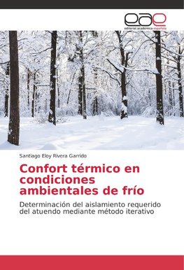 Confort térmico en condiciones ambientales de frío