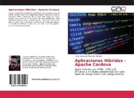 Aplicaciones Hibridas - Apache Cordova