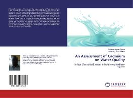 An Assessment of Cadmium on Water Quality