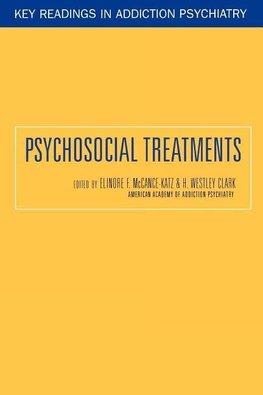 McCance-Katz, E: Psychosocial Treatments