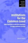 Institutions for the Common Good