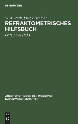 Refraktometrisches Hilfsbuch