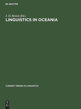 Linguistics in Oceania