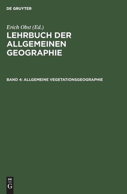 Allgemeine Vegetationsgeographie