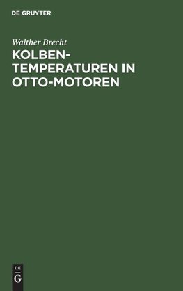 Kolbentemperaturen in Otto-Motoren