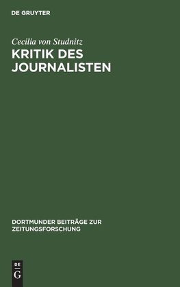 Kritik des Journalisten