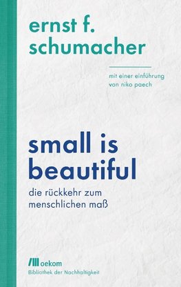 Small is beautiful