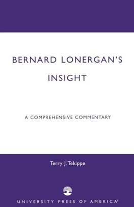 Bernard Lonergan's Insight