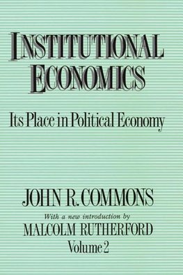 Rutherford, M: Institutional Economics