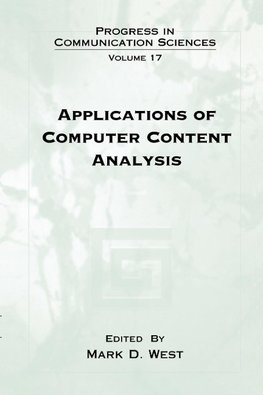 Applications of Computer Content Analysis