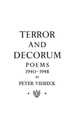 Terror and Decorum