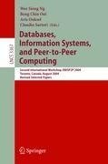 Databases, Information Systems, and Peer-to-Peer Computing