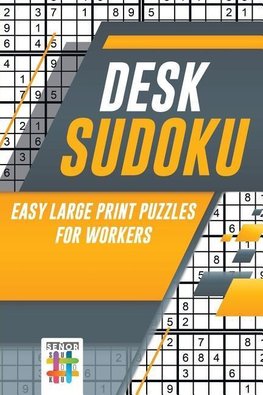 Desk Sudoku | Easy Large Print Puzzles for Workers