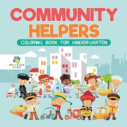 Community Helpers | Coloring Book for Kindergarten