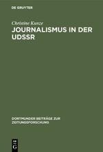 Journalismus in der UdSSR