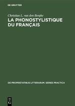 La phonostylistique du français