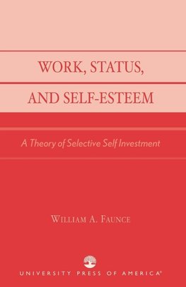 WORK STATUS & SELF ESTEEM             PB