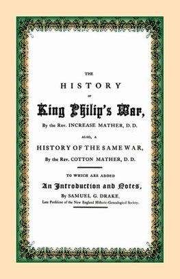 The History of King Philip's War