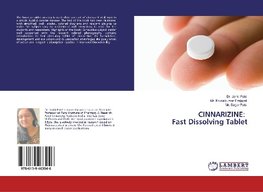 CINNARIZINE: Fast Dissolving Tablet