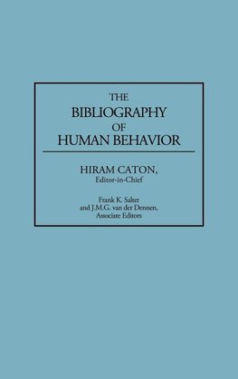 The Bibliography of Human Behavior