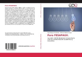 Foro FESAPAUV.