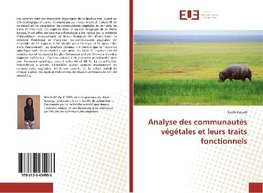 Analyse des communautés végétales et leurs traits fonctionnels