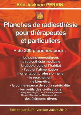 Planches de radiesthésie pour thérapeutes et particuliers