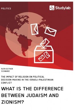 What is the difference between Judaism and Zionism? The impact of religion on political decision-making in the Israeli-Palestinian conflict