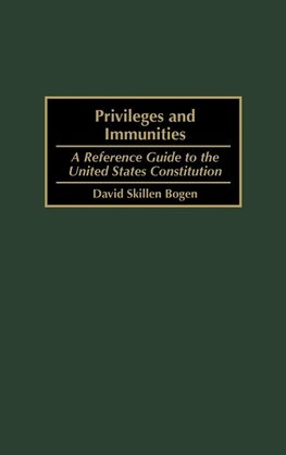 Privileges and Immunities