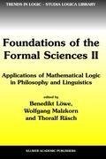 Foundations of the Formal Sciences II