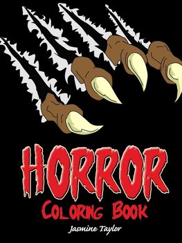 Horror Coloring Book