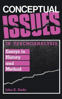 Conceptual Issues in Psychoanalysis