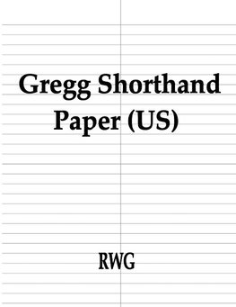 Gregg Shorthand Paper (US)