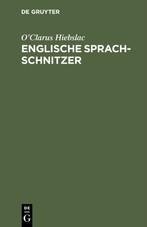 Englische Sprach-Schnitzer