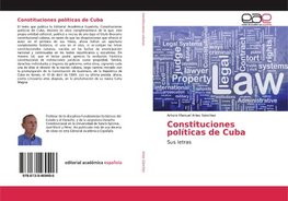 Constituciones políticas de Cuba