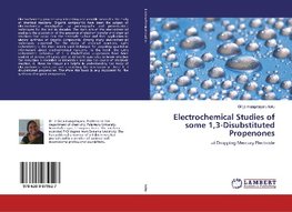 Electrochemical Studies of some 1,3-Disubstituted Propenones