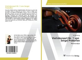 Violinkonzert Nr. 1 von Sergei Prokofiev