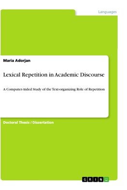 Lexical Repetition in Academic Discourse