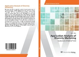 Application Analysis of Diversity Marketing